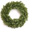 Canadian Pine Wreath with 120 Lifelike Green Tips | 12" Wide | Indoor/Outdoor Use | Holiday Xmas Accents | Christmas Wreaths | Home & Office Decor